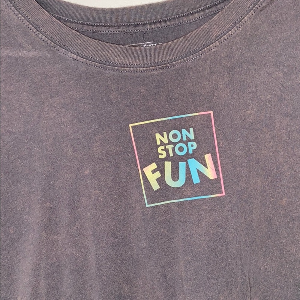 Non stop fun target tee